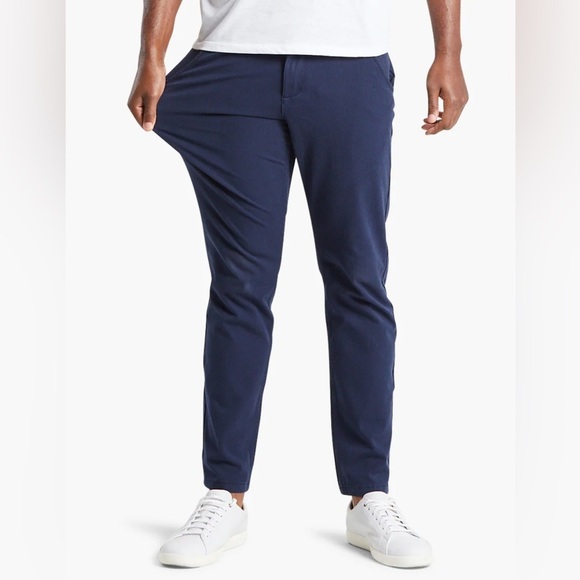 Mugsy Jeans Navy Morgans Classic Chino Pants 32W - Picture 2 of 9